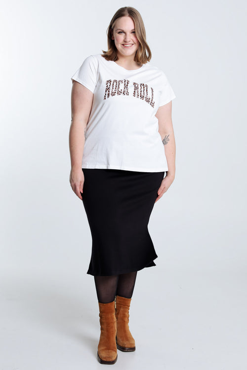 T-Shirt aus Baumwolle Rock Roll-Paprika-8