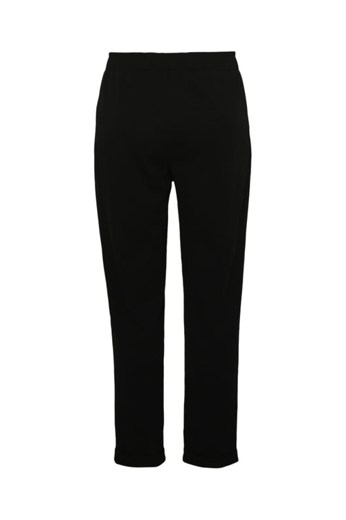 Einfarbige Hose mit Schmuckdetail-Paprika-8