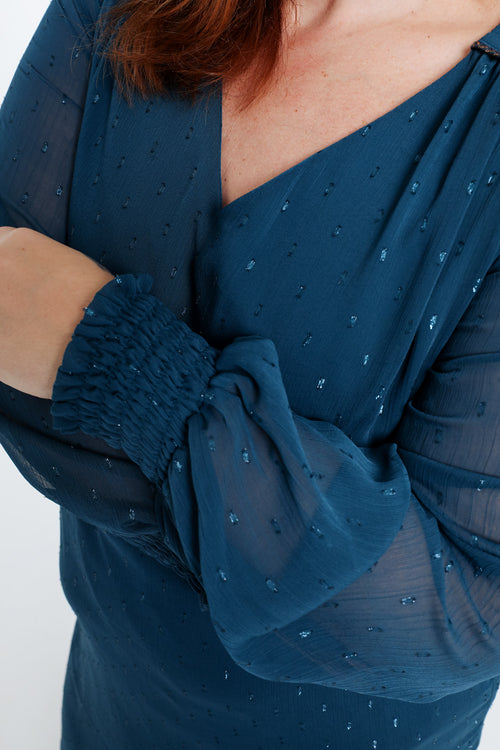 Kurzes, einfarbiges Kleid mit Schulterausschnitten-Paprika-5