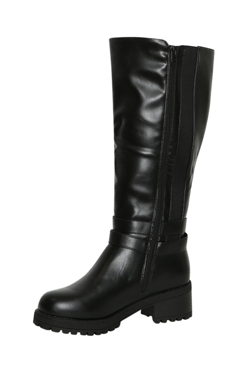 Stiefel mit doppelter Schnalle-Paprika-6