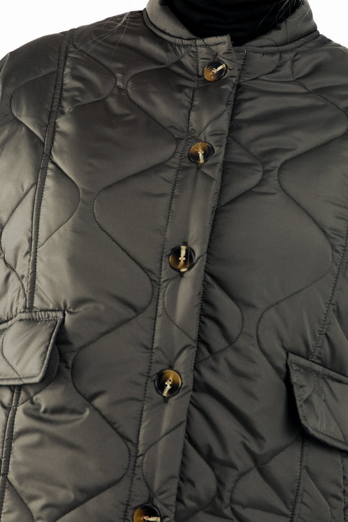 Kurz gesteppte Steppjacke in Uni-Paprika-4