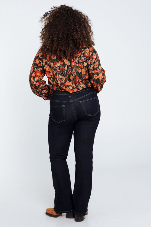 Bootcut-Jeans „Lara“ L34-Paprika-2
