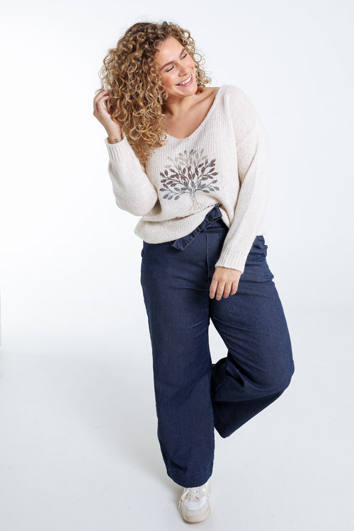 Pullover mit Baum-des-Lebens-Print-Paprika-8