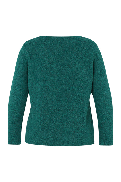 Schlichter Pullover aus Schlingenstrick-Paprika-11