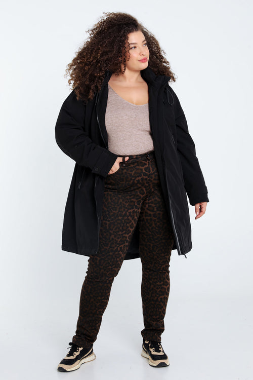 Parka mit abnehmbare Kapuze-Paprika-8