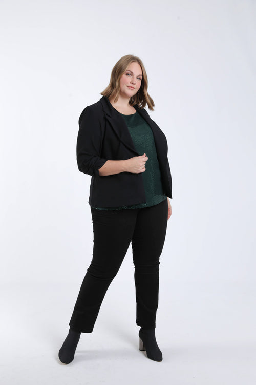 T-shirt à paillettes-Paprika-6