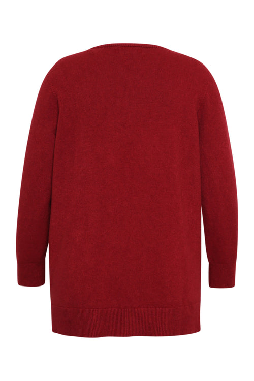 Uni-Viscose-Strickjacke-Paprika-2