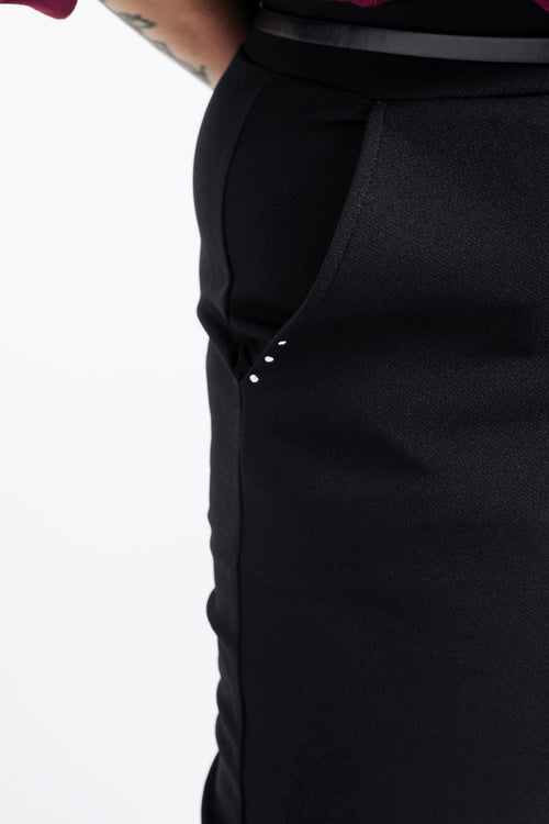 Unifarbene Palazzohose mit verstellbaren Seiten-Paprika-4