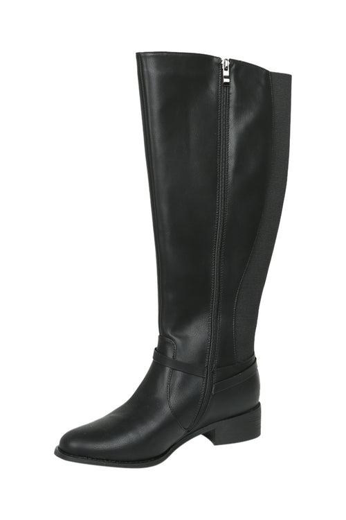 Flache Reiterstiefel-Paprika-2