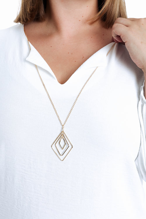 T-shirt bi-matière uni avec collier-Paprika-3
