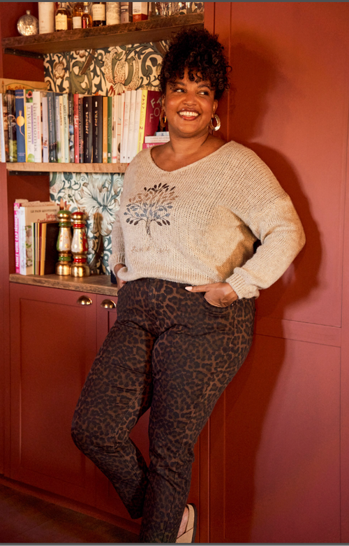 Pullover mit Baum-des-Lebens-Print-Paprika-2