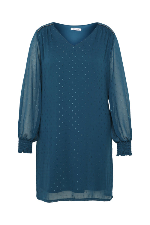 Kurzes, einfarbiges Kleid mit Schulterausschnitten-Paprika-9