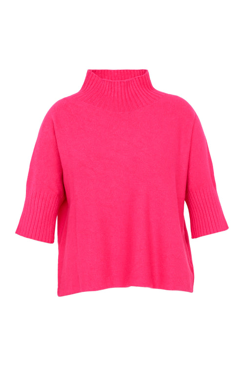 Pull uni en viscose-Paprika-11