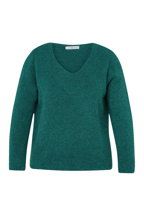 Schlichter Pullover aus Schlingenstrick-Paprika-10