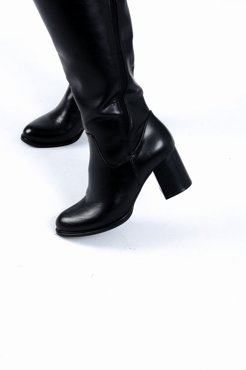 Bottes à talons-Paprika-3