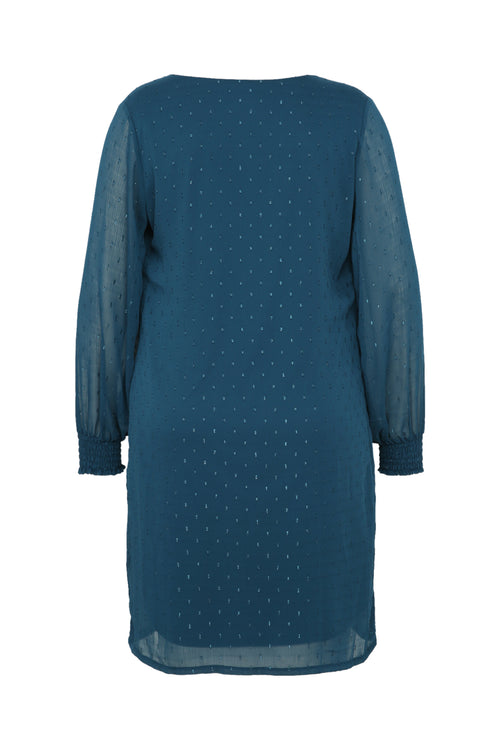 Kurzes, einfarbiges Kleid mit Schulterausschnitten-Paprika-10