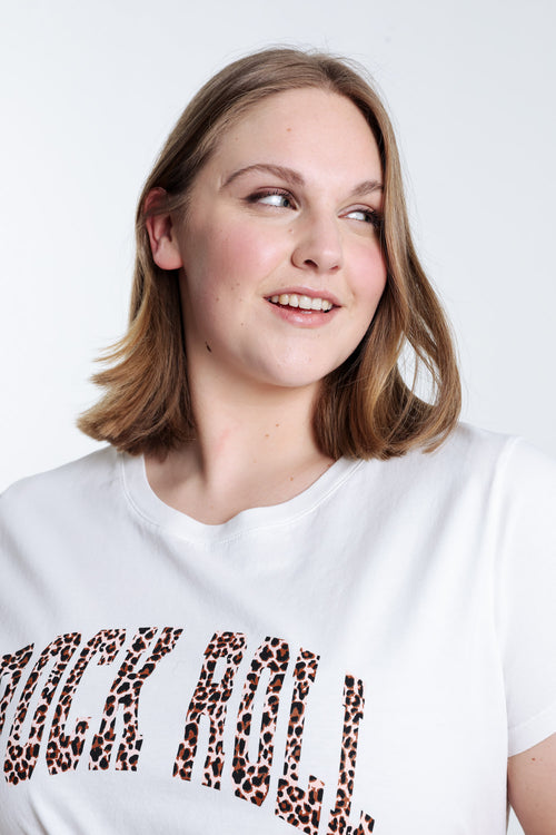 T-Shirt aus Baumwolle Rock Roll-Paprika-3