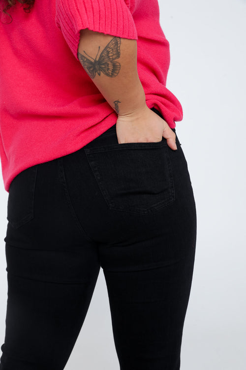 Bootcut-Jeans „Lara“ L34-Paprika-3