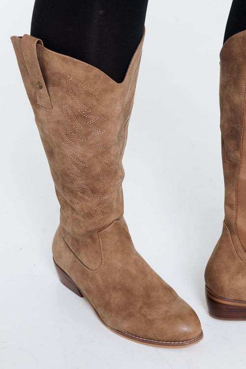 Bestickte Cowboystiefel-Paprika-4