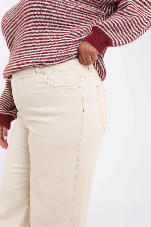 Jeans Elodie L32 uni-Paprika-7