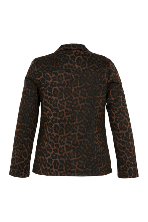 Blazer mit Animal-Print-Paprika-11
