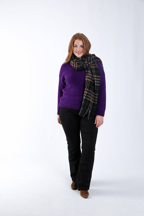 Uni-Pullover aus Alpaka-Paprika-7