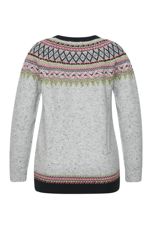 Pullover mit Jacquardmuster-Paprika-9
