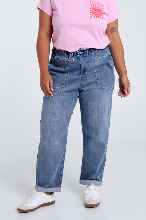Chino-Hosen aus Jeans-Paprika-1