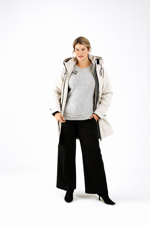 Uni Parka mit Kapuze-Paprika-9