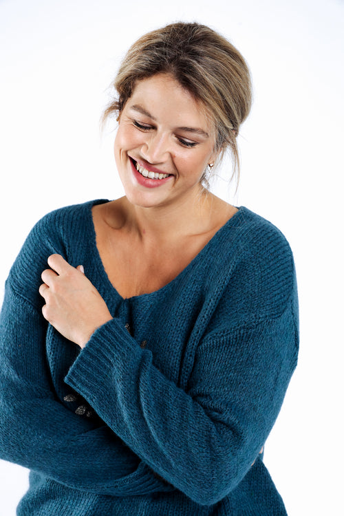 Pullover mit Lebensbaum-Motiv-Paprika-4