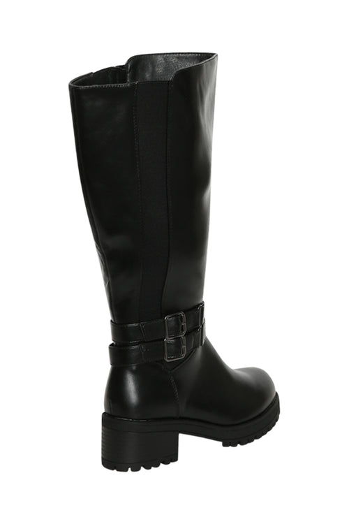 Stiefel mit doppelter Schnalle-Paprika-10