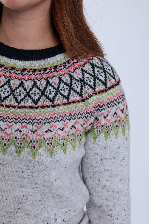 Pullover mit Jacquardmuster-Paprika-5