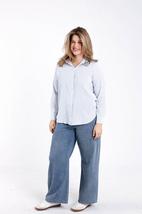 Chemisier rayé-Paprika-10