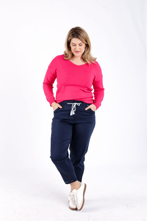 Uni Baumwoll-Chino-Paprika-9