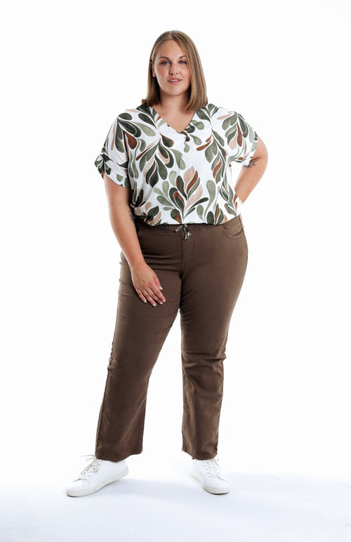 Jegging Lolly gerade uni-Paprika-1