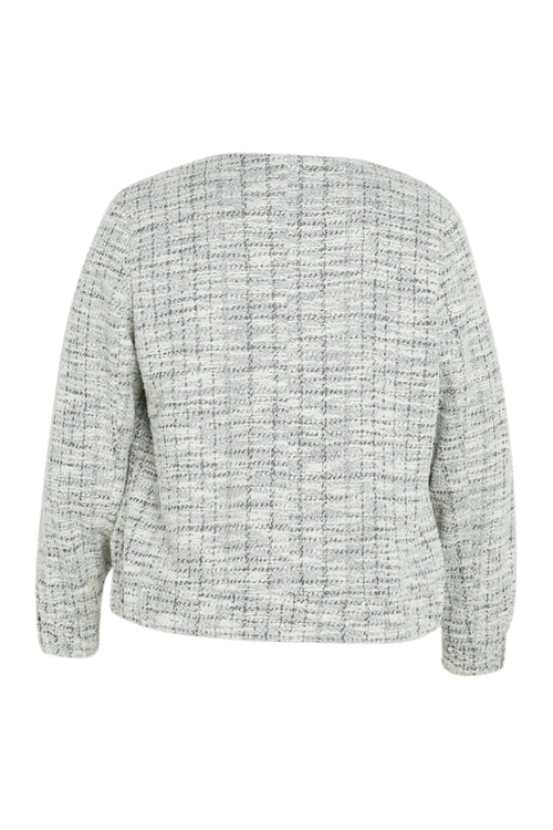 Veste effet tweed-Paprika-11