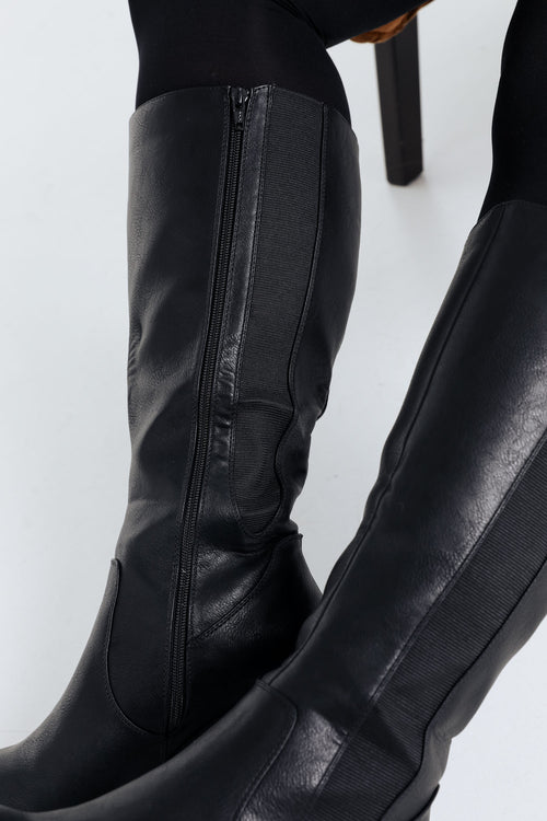  Klassische Stiefel mit Absatz-Paprika-7