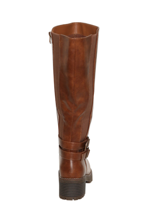 Stiefel mit doppelter Schnalle-Paprika-4