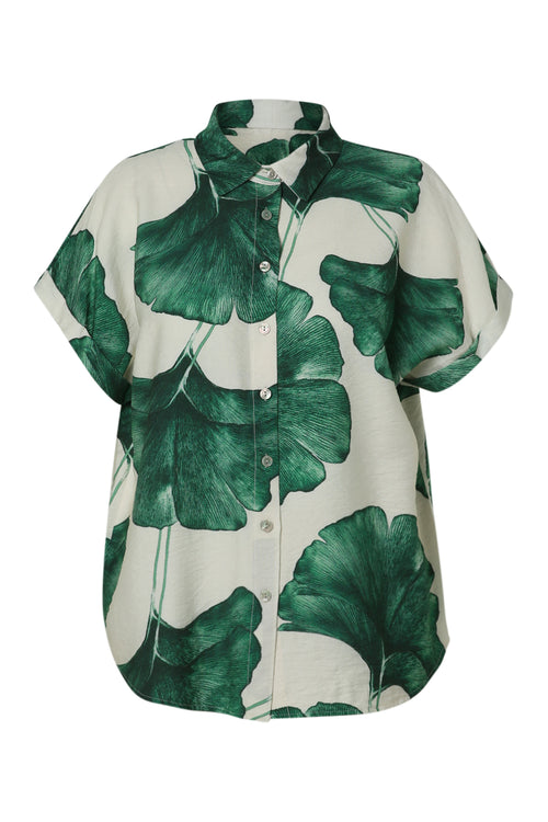 Bluse mit Blattdruck-Paprika-10
