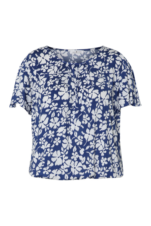 Blumenbedrucktes T-Shirt-Paprika-10