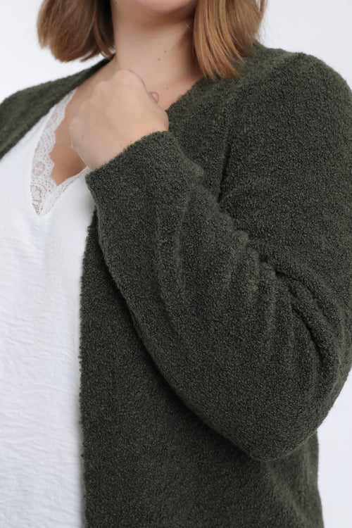 Einfarbige Weste-Paprika-4