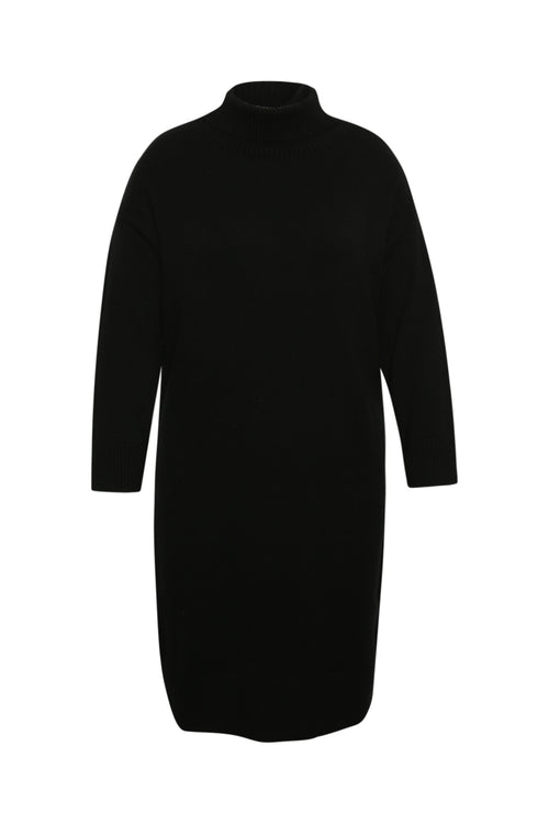 Robe pull unie-Paprika-1