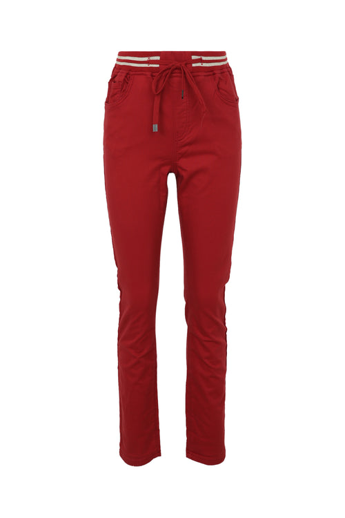 Unifarbene schmale Jeggings ‚Lolly