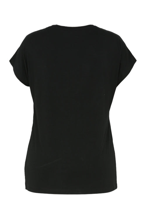 Unifarbenes Viskose-T-Shirt-Paprika-11