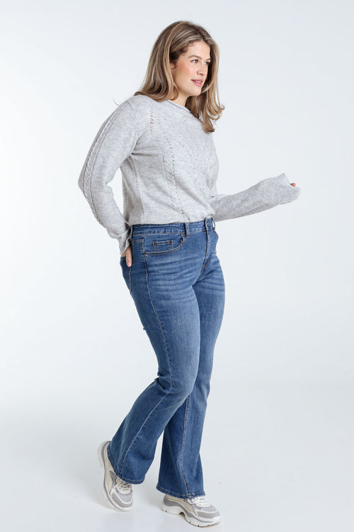 Bootcut-Jeans „Lara“ L34-Paprika-8