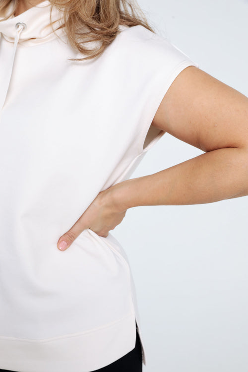 Pull uni sans manches-Paprika-6