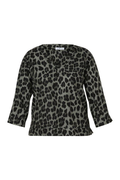Bluse mit Leopardenmuster-Paprika-10