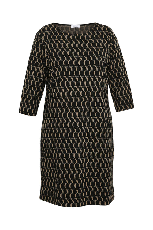Robe jacquard-Paprika-1