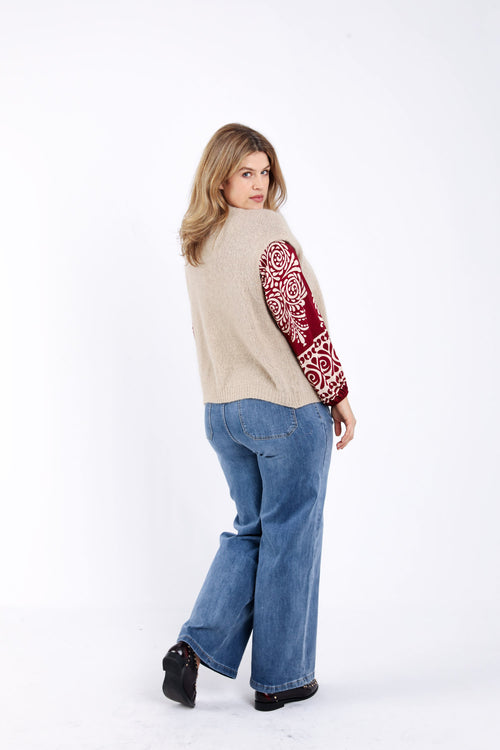 Beige / 40/42-Paprika-1