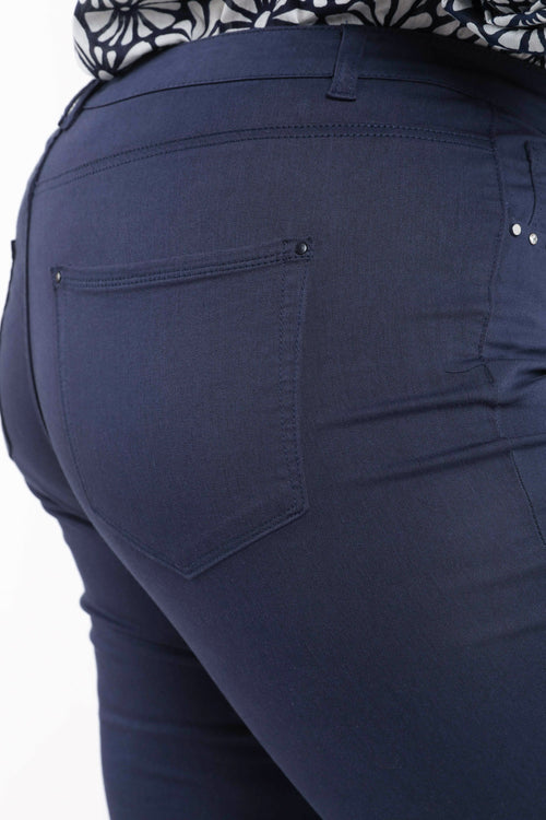 Pantalon slim Louise 7/8-Paprika-6